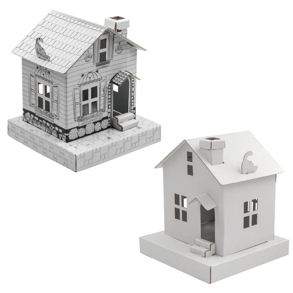 Cardboard Model Playhouse - Cuboxity Warmily (artwork/plain)