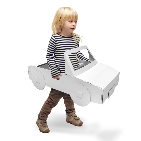 Simple N Fun - Car - Cardboard Pretend Play Car