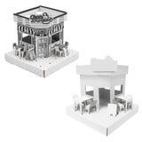 Cardboard Model Playhouse - Cuboxity Café (artwork/plain)