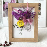 DIY 立體乾花相架相框 DIY Dried Flower Photo Frame Art Kit