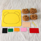DIY 不織布毛線刺繡畫 DIY Non-woven Fabric Embroidery Craft Kit