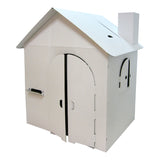 純白色小紙屋 Cardboard My Own Playhouse (Small)