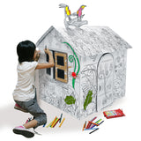 叢林主題紙屋 Cardboard Jungle Playhouse