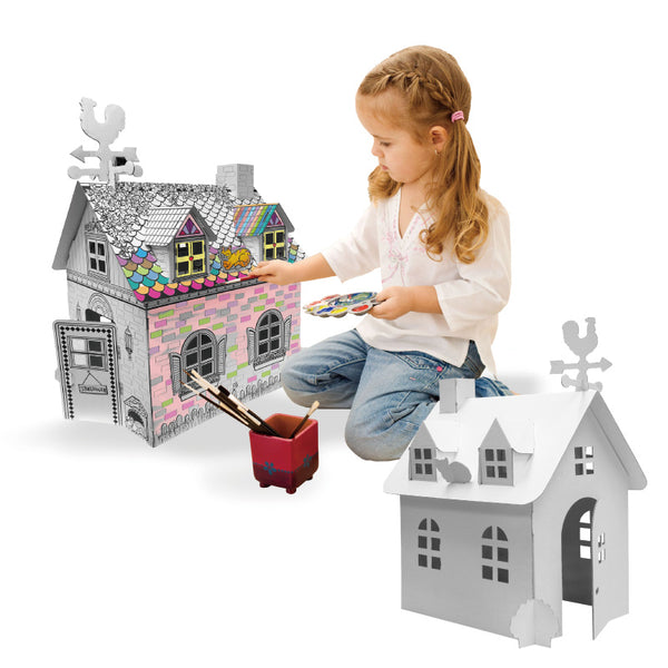 迷你田園紙屋 Cardboard Mini Rural House (artwork/plain)