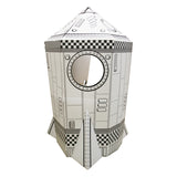 紙火箭屋 Cardboard Rocket Playhouse