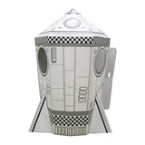 紙火箭屋 Cardboard Rocket Playhouse