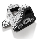 Spaceship-Stardust I Cardboard Pretend Play Spaceship (artwork/plain)