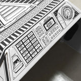 Spaceship-Stardust I Cardboard Pretend Play Spaceship (artwork/plain)