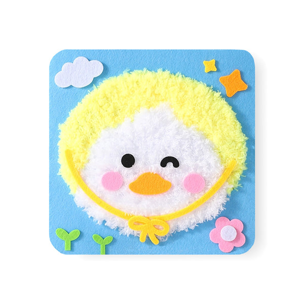 DIY 不織布毛線刺繡畫 DIY Non-woven Fabric Embroidery Craft Kit