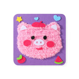 DIY 不織布毛線刺繡畫 DIY Non-woven Fabric Embroidery Craft Kit