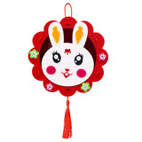 中秋節不織布花邊燈籠 (附LED燈) Mid-Autumn Festival Scalloped Edge Lantern (with LED light)