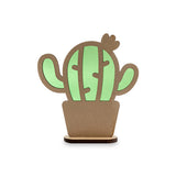 DIY玻璃紙拼貼MDF擺飾 MDF Standing Decoration with Colored Cellophane DIY Kit
