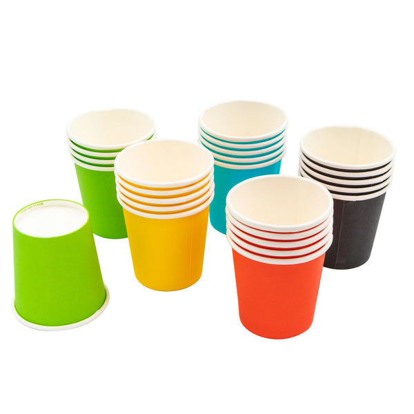DIY彩色紙杯(4oz-100ml)5隻裝 Colored Paper Cups