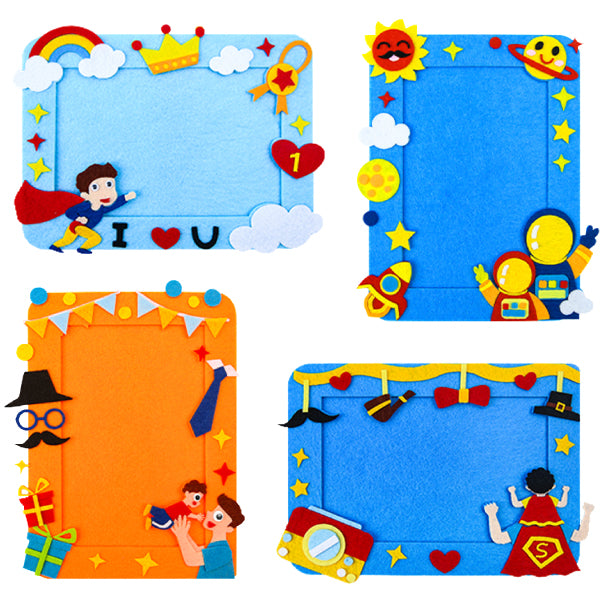 DIY不織布相架 Non-woven Fabric DIY Photo Frame