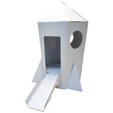 迷你紙模型火箭 Cardboard Mini Rocket (artwork/plain)