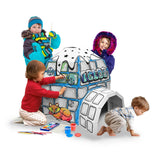 紙冰屋 Cardboard Igloo Playhouse