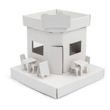 Cardboard Model Playhouse - Cuboxity Café (artwork/plain)