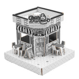 Cardboard Model Playhouse - Cuboxity Café (artwork/plain)