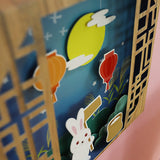 中秋節DIY裝飾畫 Mid-Autumn Festival Decorative Painting