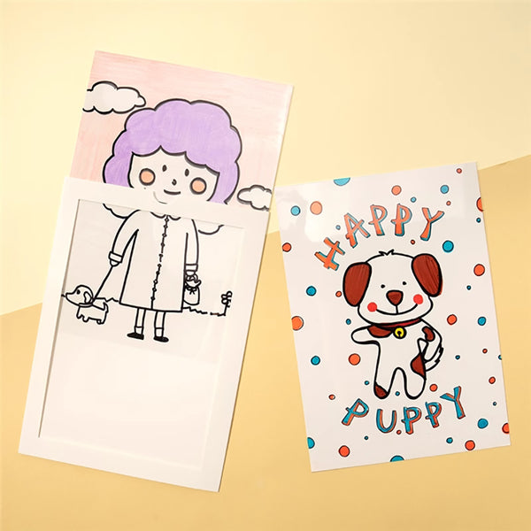 DIY A4 魔法畫 DIY A4 Magic Painting