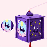 中秋節不織布燈籠 (附LED燈) Mid-Autumn Festival Jade Rabbit lantern (with LED light)