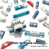 PIPEROID-動態-紙模型-日本Guyzer & Bean-Paper Craft robot kit-Japan
