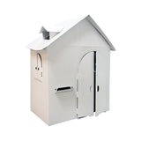 純白色小紙屋 Cardboard My Own Playhouse (Small)