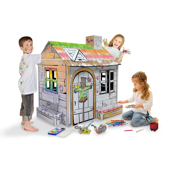 大牧場紙屋 Cardboard Pasture Playhouse (Large)