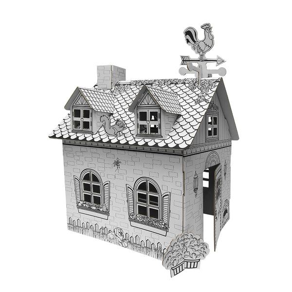 迷你田園紙屋 Cardboard Mini Rural House (artwork/plain)