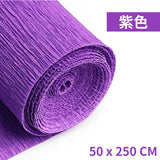 彩色皺紙 Colored Crumpled Paper (50x250cm)