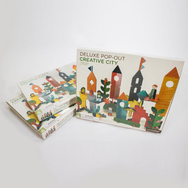 Petit Collage 紙品玩具 - Pop-Out Creative City (Deluxe)