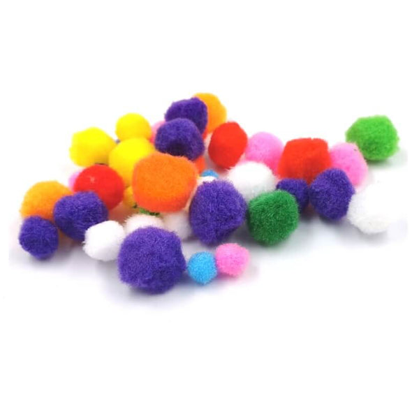 彩色絨毛球-Colored fluffy ball