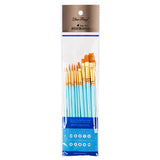 尼龍毛畫筆10支裝 Nylon Paint Artist Brushes (10pcs)