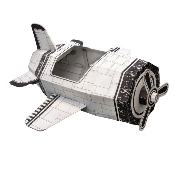 Airplane-Flyme Cardboard Pretend Play Plane (artwork/plain)
