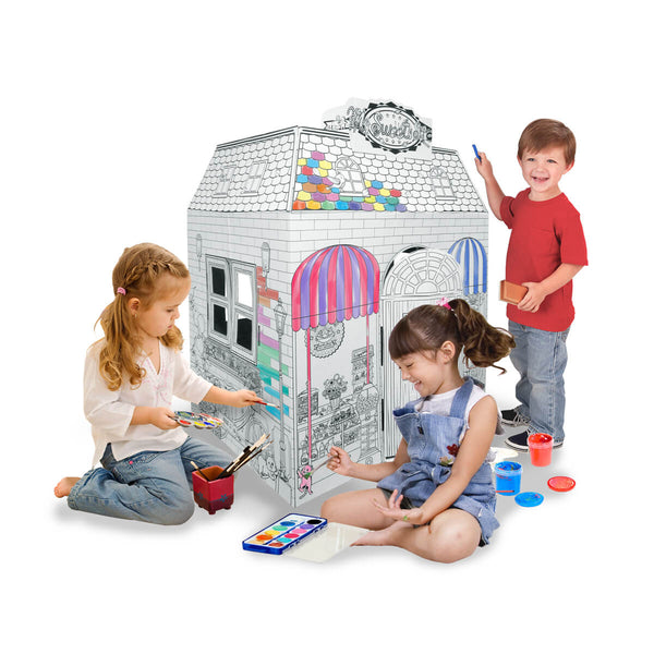 甜品紙屋 Cardboard Sweet Shop Playhouse