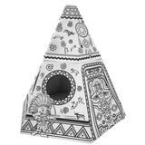 紙帳幕 Cardboard Tepee Playhouse