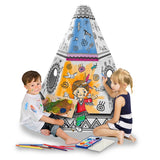 紙帳幕 Cardboard Tepee Playhouse