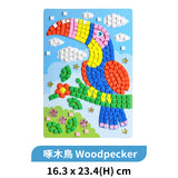 兒童DIY EVA馬賽克手工貼畫 EVA Mosaic Craft