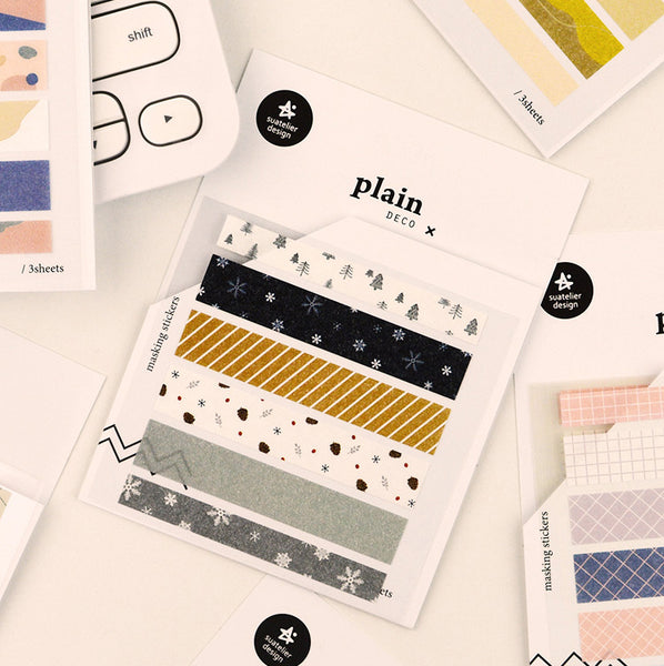 裝飾貼紙 Decorative  Masking Stickers