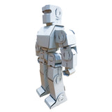 可活動紙機械人 (白/啡) Mini Robox Adam Automata Cardboard Robot (White/Kraft)