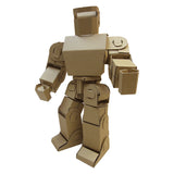 可活動紙機械人 (白/啡) Mini Robox Adam Automata Cardboard Robot (White/Kraft)