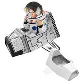 Spaceship-Stardust I Cardboard Pretend Play Spaceship (artwork/plain)