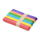 DIY專用雪條棍-彩色(6色) x 50支 Color Wooden Ice Cream Stick(6 Colors) x 50pcs