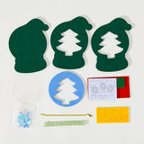 聖誕節DIY不織布Shake Shake 鎖匙扣掛飾  Christmas DIY Shake-Shake Keychain Ornament