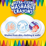 Crayola 可水洗油蠟筆 Ultra Clean Washable Crayons 24 Colors