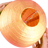 中秋節DIY圓形紙燈籠 (附LED燈) Mid-Autumn Festival Round Paper Lantern (with LED light)