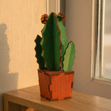 DIY填色木盆栽 DIY 3D Wooden Potted Plant