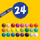 Crayola 可水洗油蠟筆 Ultra Clean Washable Crayons 24 Colors