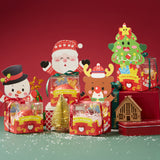 聖誕節DIY禮物盒 (附裝飾燈串)  Christmas DIY Paper Gift Box with Lighting Chain