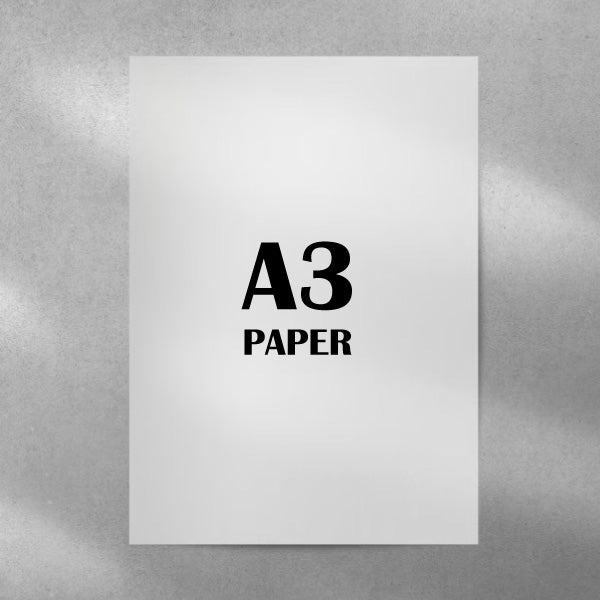 A3 200g 白咭紙 (20張) A3 200g White Cardboard (20 sheets)